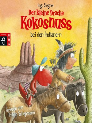 cover image of Der kleine Drache Kokosnuss bei den Indianern